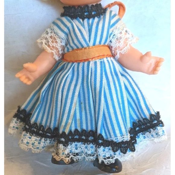 Miss Muffet Doll 1968 Kutter Blonde Nursery Rhyme Lil Arnold Hong Kong Vtg Boxed - Picture 8 of 13